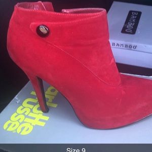 Red bootie